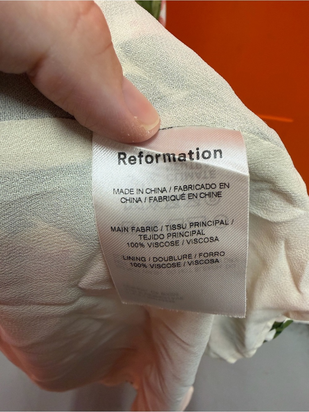 Reformation - Tova Dress in tropical floral - 6 - Picture 7 of 7